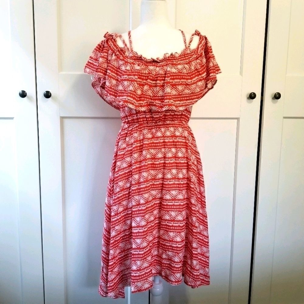 Loveriche boho block print dress